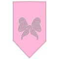 Unconditional Love Bow Rhinestone Bandana Light Pink Large UN759607